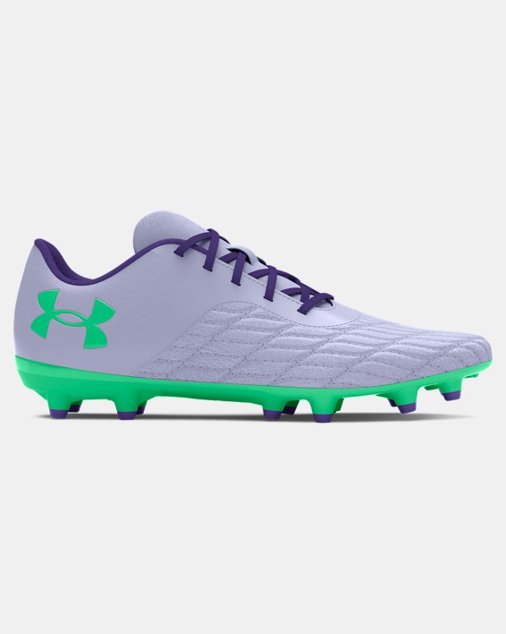 Unisex UA Magnetico Select 3 FG Soccer Cleats in Purple image number 0